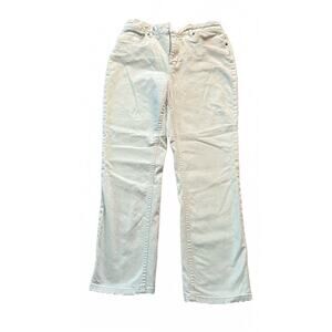 Coldwater Creek Classic Fit Cream Jeans P10 Petite